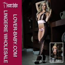 Sexy Long Bodystocking Teddy Babydoll Lingerie Underwear (L8108)